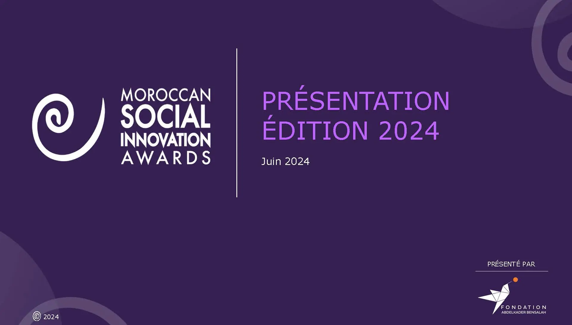 Moroccan Social Innovation Awards Moroccan Social Innovation Awards